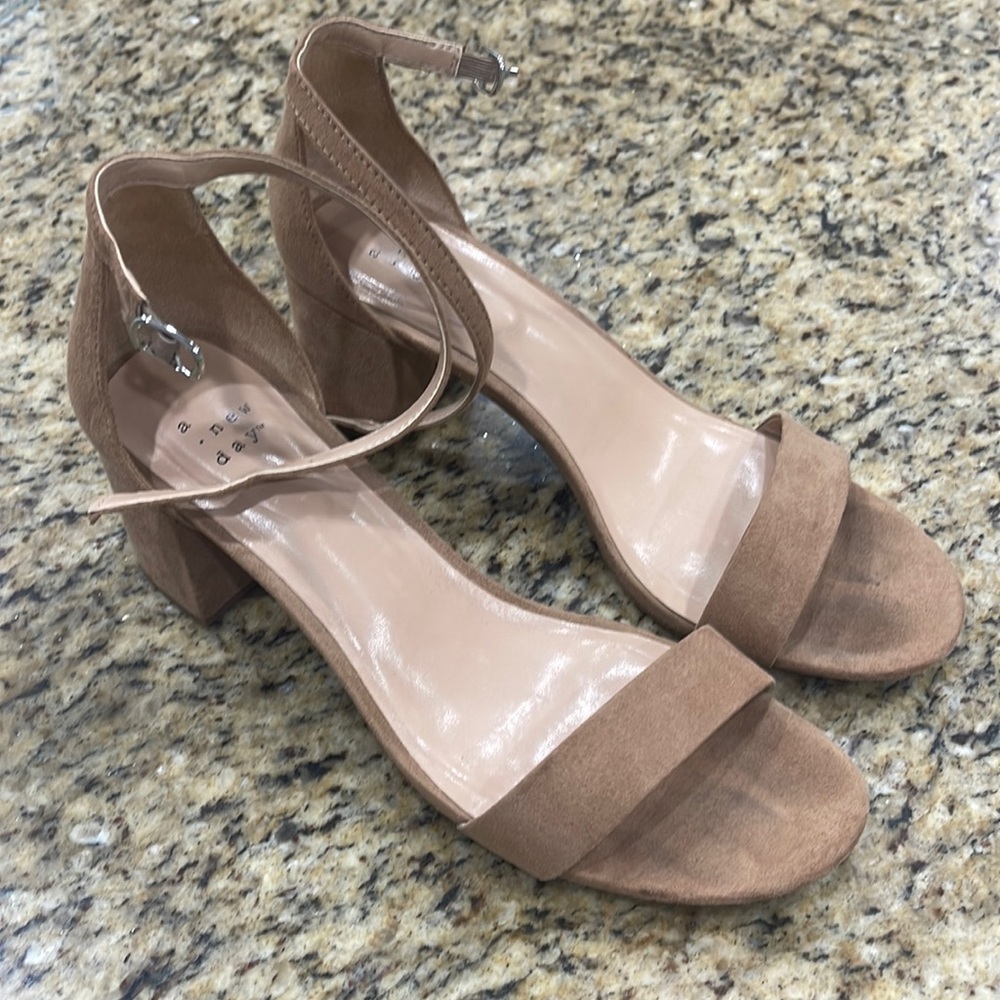 Target low nude heels